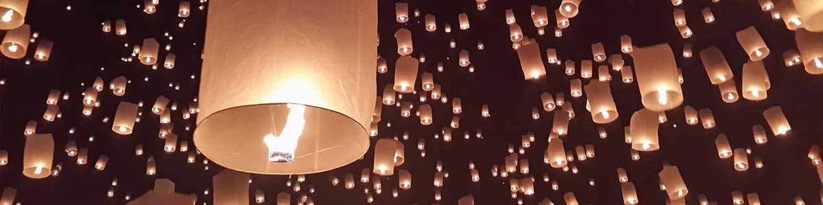 Tailândia Festival das Lanternas